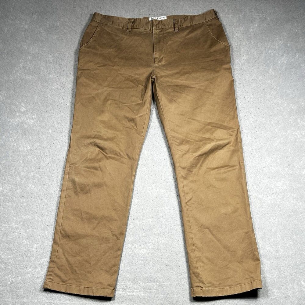 Boden Pants Mens Size 40 Khaki Regular Fit Chinos Casual Cotton Classic Style
